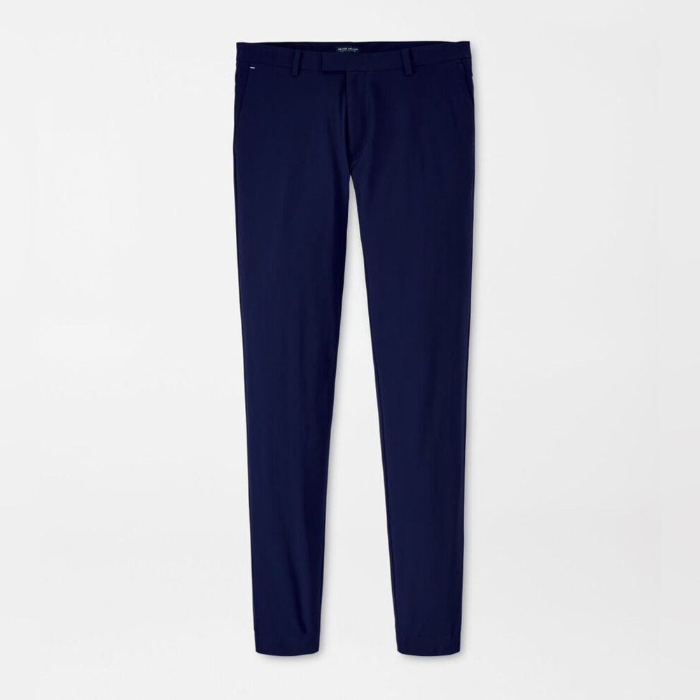 Peter Millar Navy Blue Blade Performance Ankle Sport Pants Golf Chinos